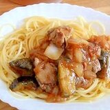 アジアン餡かけパスタ